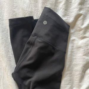 Lululemon Wunder Train High Rise Crop ** Size 0